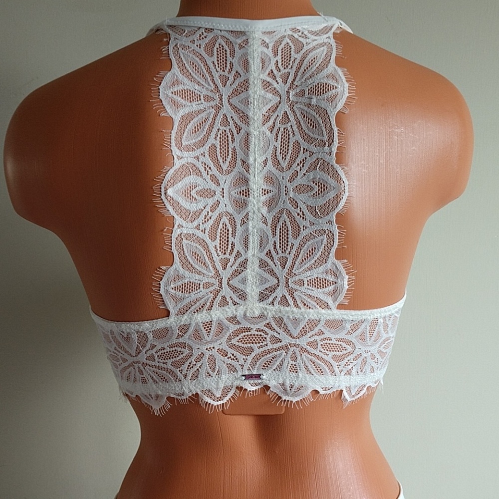 34C PINK VS DATE RACERBACK PUSH-UP BRA+ PANTY M. - Picture 5 of 7